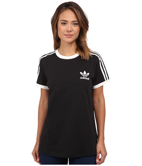 adidas originals 3 stripe t-shirt women& 39|adidas world tour t shirt.